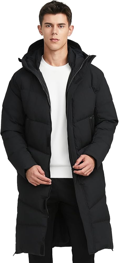 Amazon | [ケルメ] ベンチコート メンズ ベンチコートダウンコート軽量