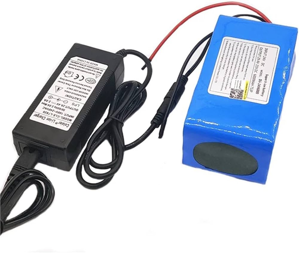 Amazon | 電動自転車のバッテリー 24Vリチウム電池パック 24V 6Ah 電動