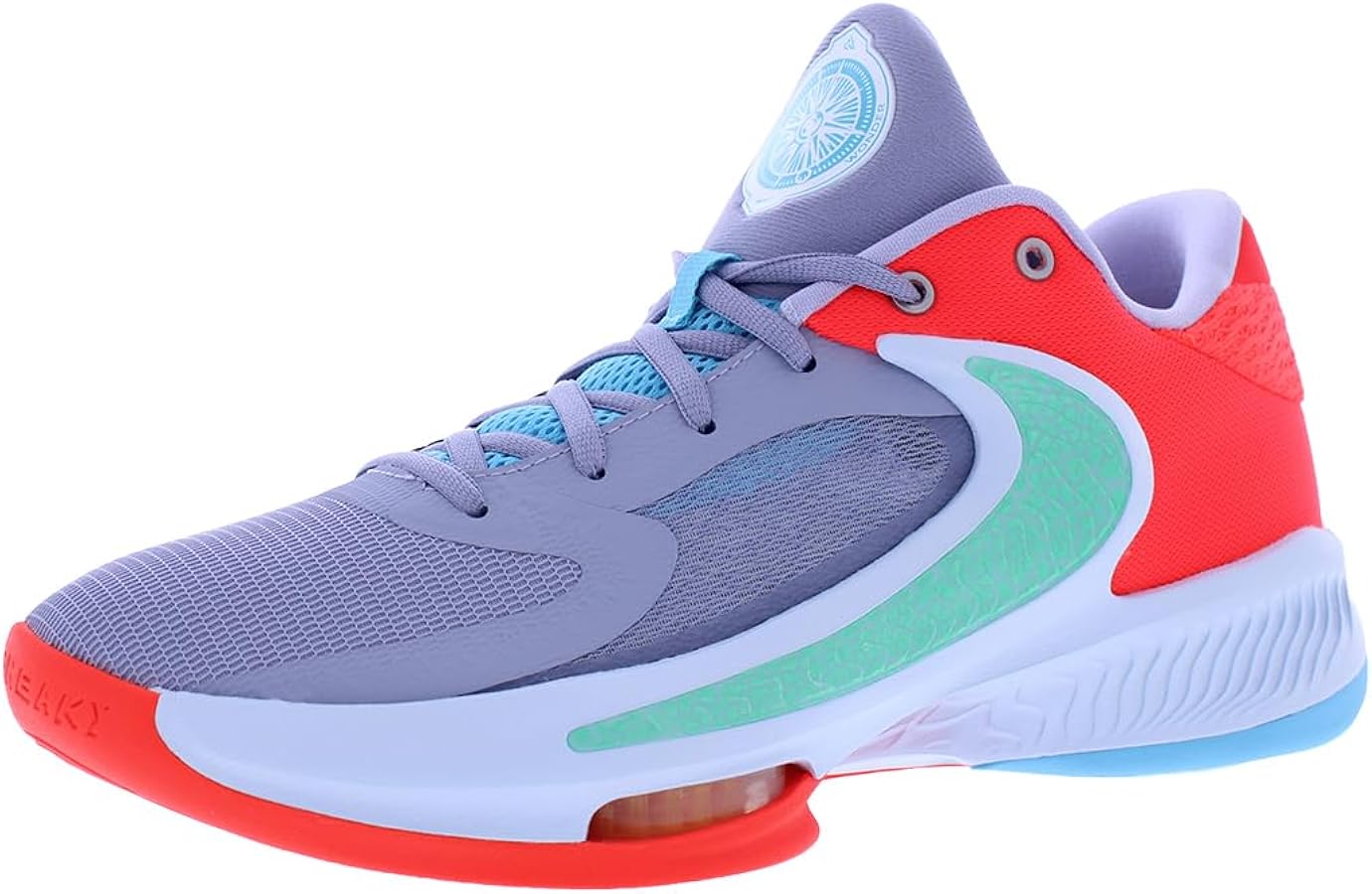 Amazon | Nike メンズ Zoom Freak 4, パープル/パープル/ブルー。, 12