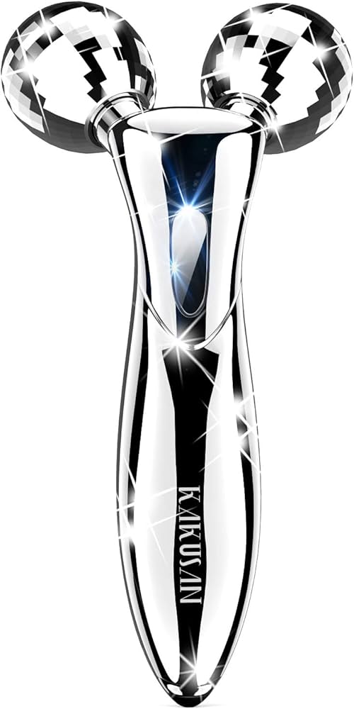 Amazon | 美容ローラー 美顔ローラー 顔 ボディ 小顔ローラー Y字型