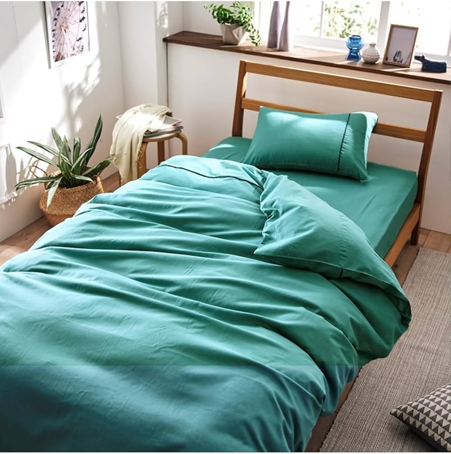 Amazon｜[ニッセン] 掛けふとんカバー 綿100%選べるカラー平織り