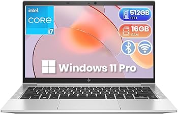 Amazon.com: HP EliteBook 830 G7 Laptop Windows 11 Pro, 13.3in FHD