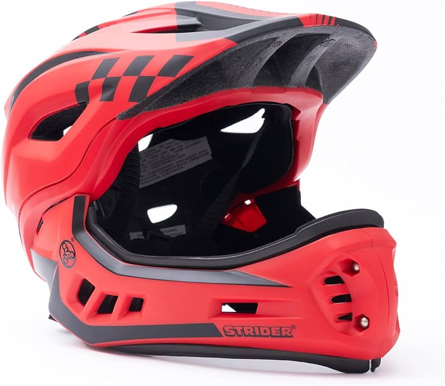 Amazon.co.jp: STRIDER (ストライダー) フルフェイスヘルメット レッド