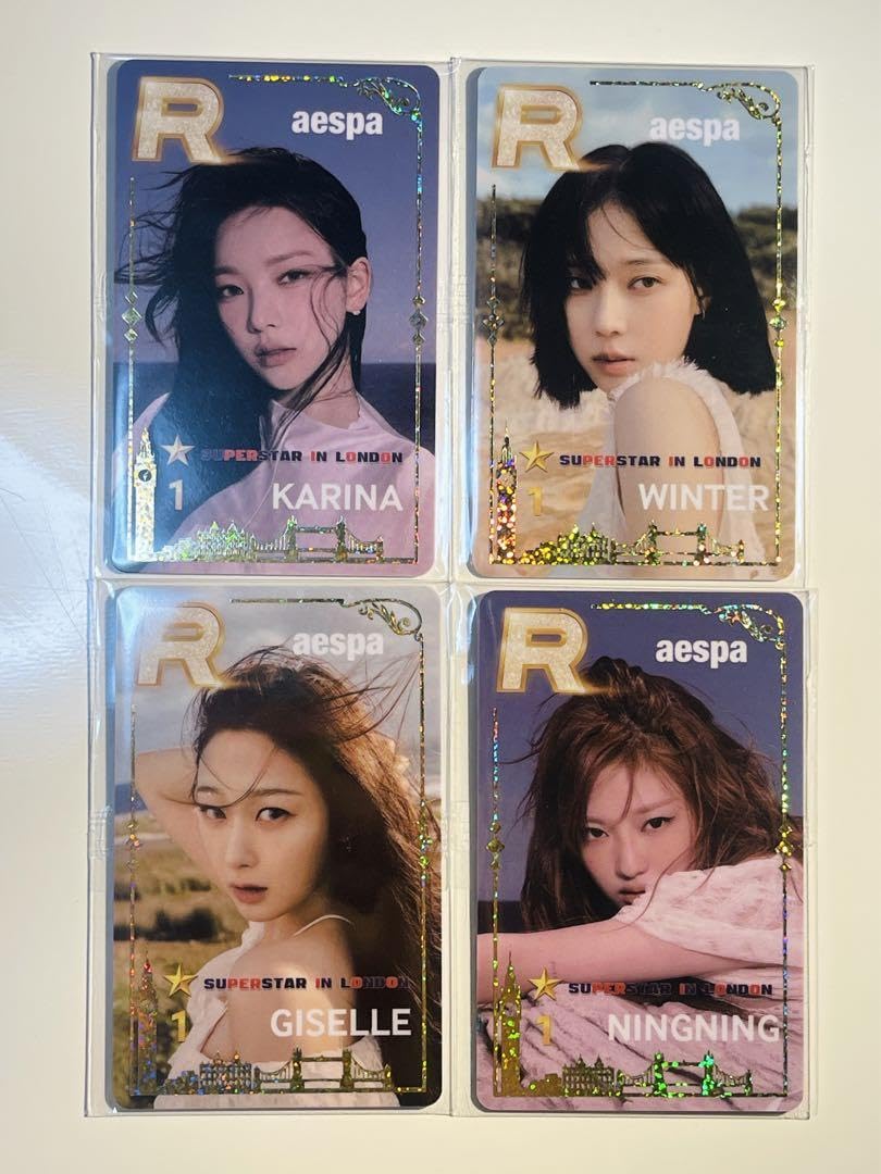 aespa ニンニン Superstar SM ロンドン 限定 トレカ