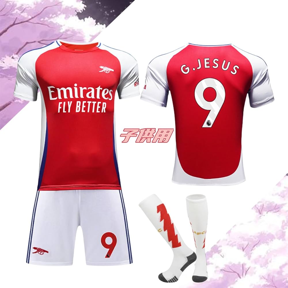 adidas22/23アーセナル ユニフォームNo.9ジェズス adidas22/23