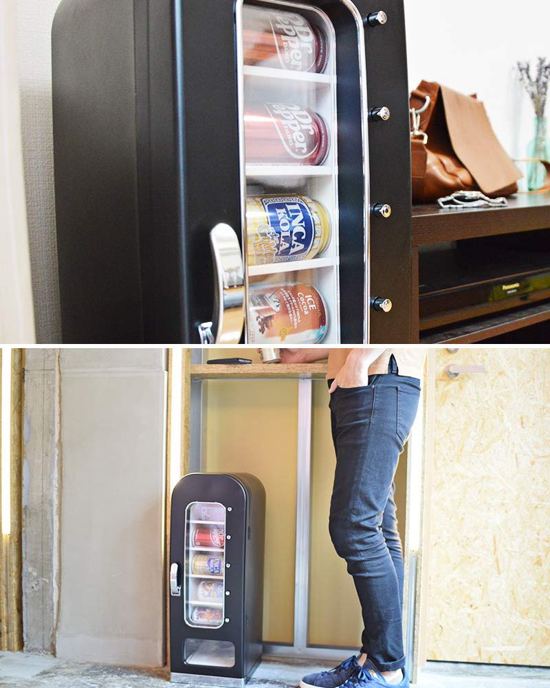Amazon | THANKO インテリアにもなる自動販売機型保冷庫「俺の自販機