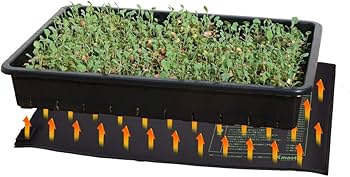 Amazon.co.jp: ヒートマット 園芸発芽 保温 育苗器 電源式 植物育苗