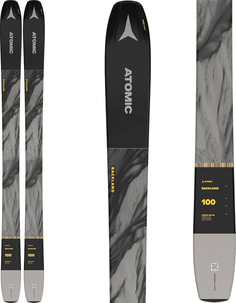 Amazon | Atomic Backland 100 スキー メンズ Sz 188cm ブラック