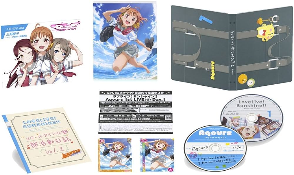 Amazon.co.jp: ラブライブ! サンシャイン!! Blu-ray 1 (特装限定版