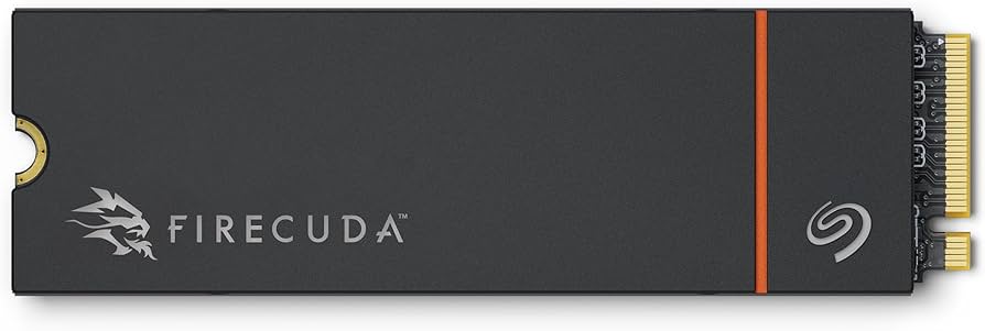 Seagate FireCuda 530R SSD with Heatsink 1TB Internal Solid State