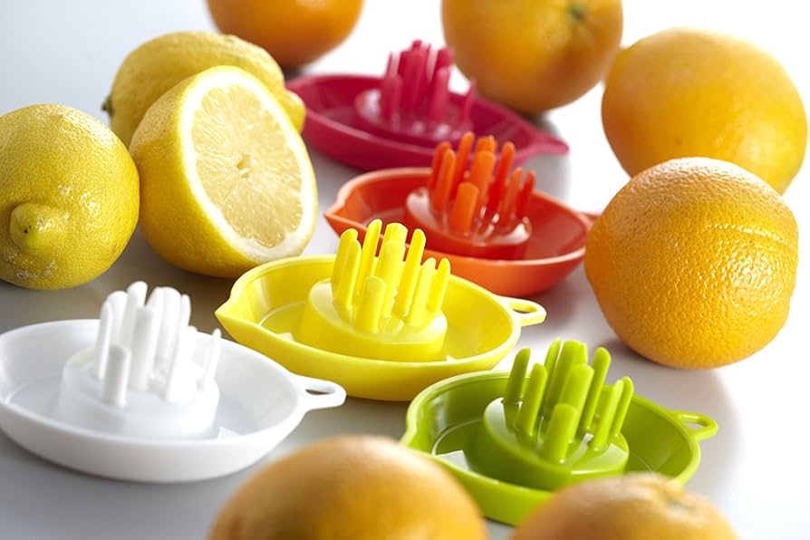 Amazon｜スマイルキッズ レモン絞り器 レモンしぼり革命 イエロー ALM