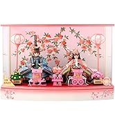 Amazon | 雛人形 リカちゃん 久月 ひな人形 ケース飾り 親王飾り