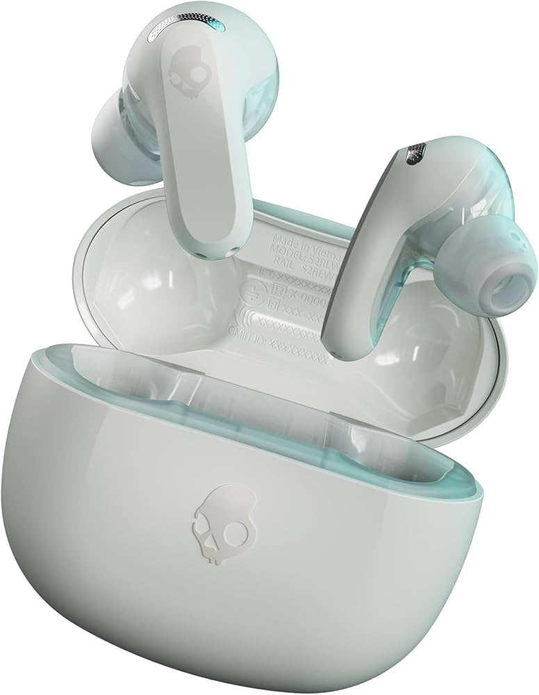 Amazon.co.jp: Skullcandy 公式 Rail ANC ワイヤレスイヤホン ノイズ