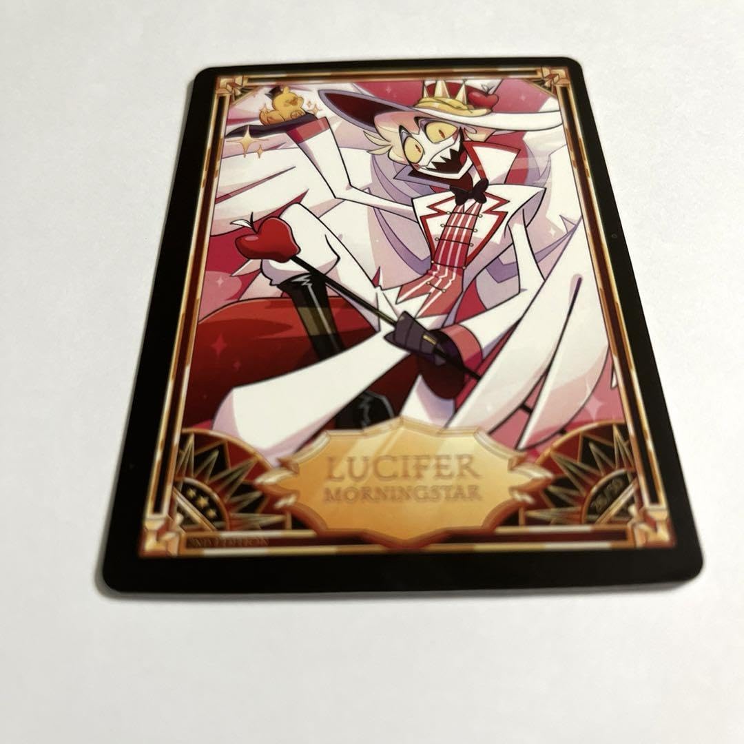 Amazon.co.jp: ハズビンホテル トレカ カード ルシファー hazbin hotel