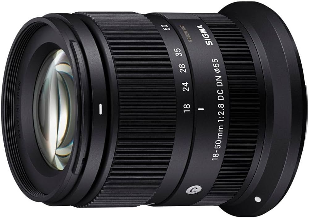 SIGMA 18-50mm F2.8 DC DN Contemporary Mirrorless Camera Lens for