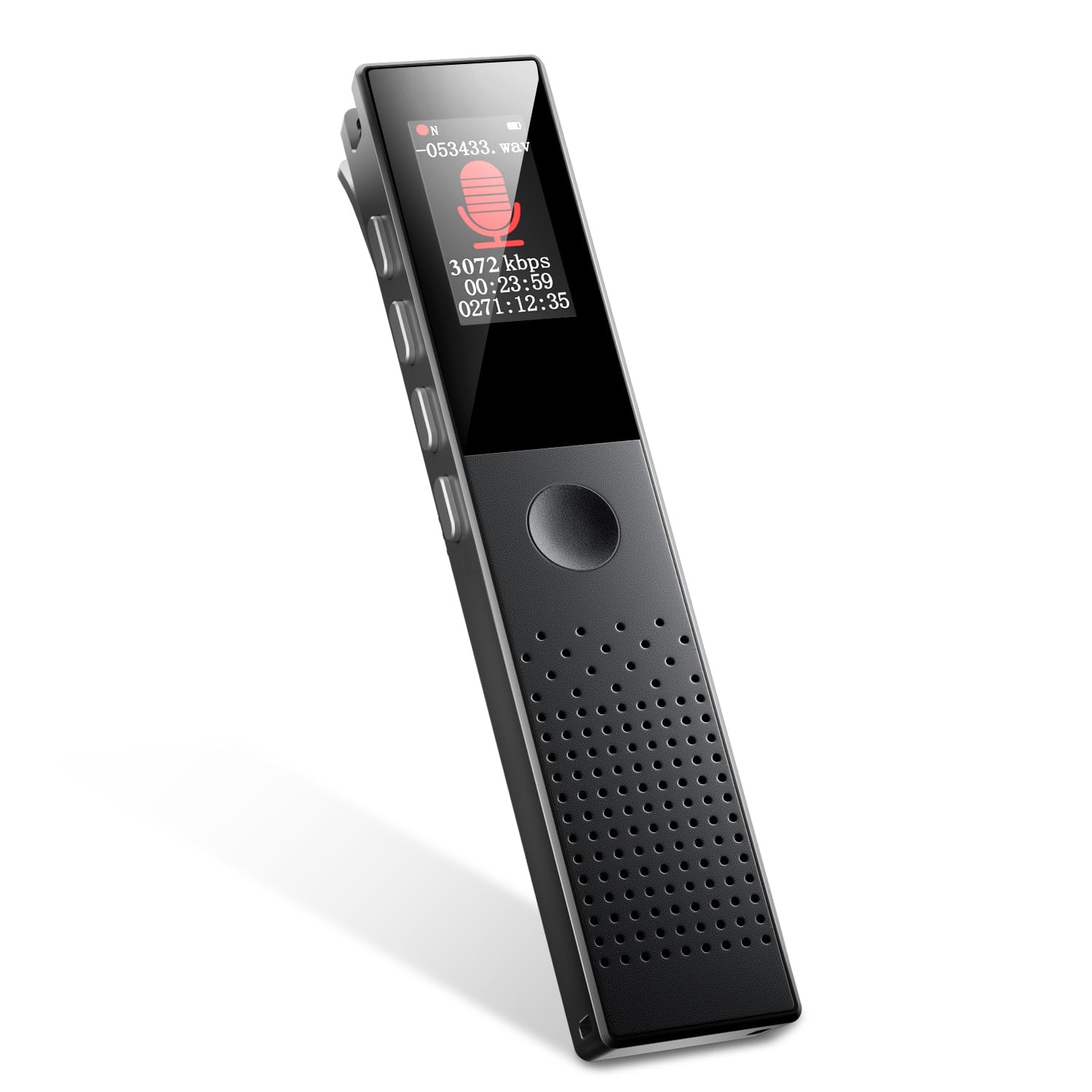 Amazon.co.jp: ボイスレコーダー 小型 【64GB大容量&3072kbps音質】 IC