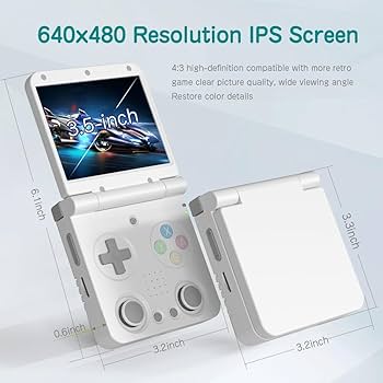 Amazon.com: Miyoo Miyoo Flip V2 Retro Handheld Gaming Console with