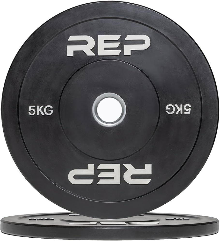 Amazon.co.jp: [レップフィットネス] ブラックバンパープレート 5kg