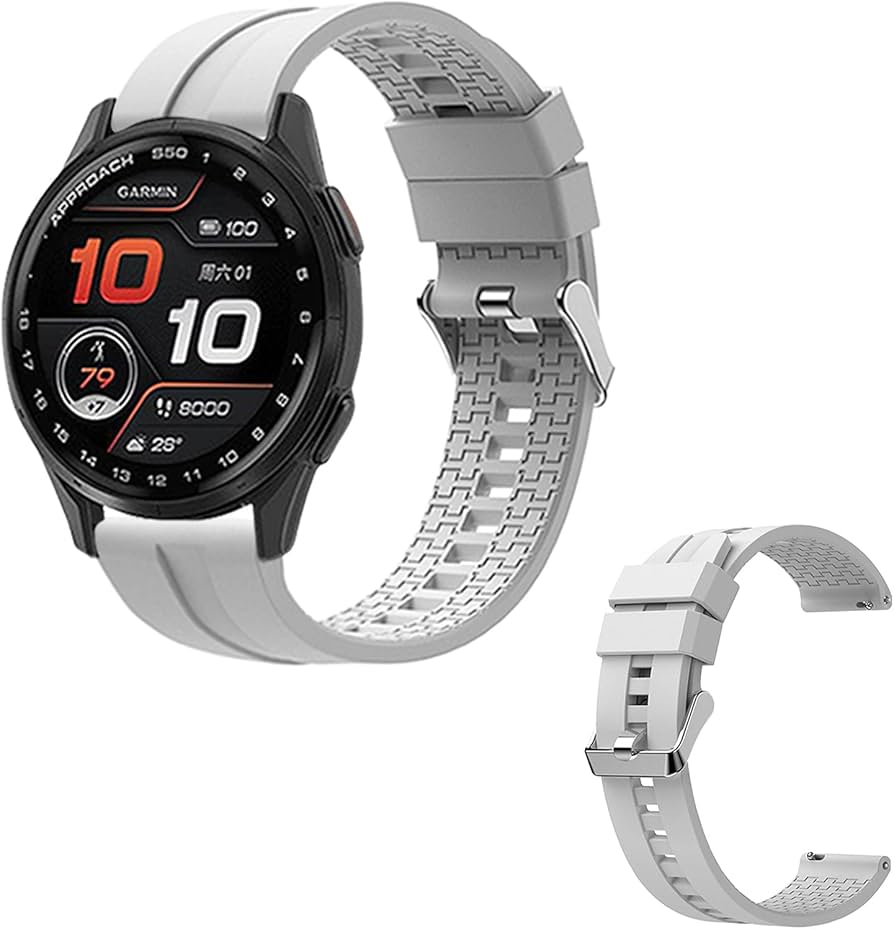 Amazon.co.jp: For ガーミン(GARMIN) Approach S50 用 バンド 交換