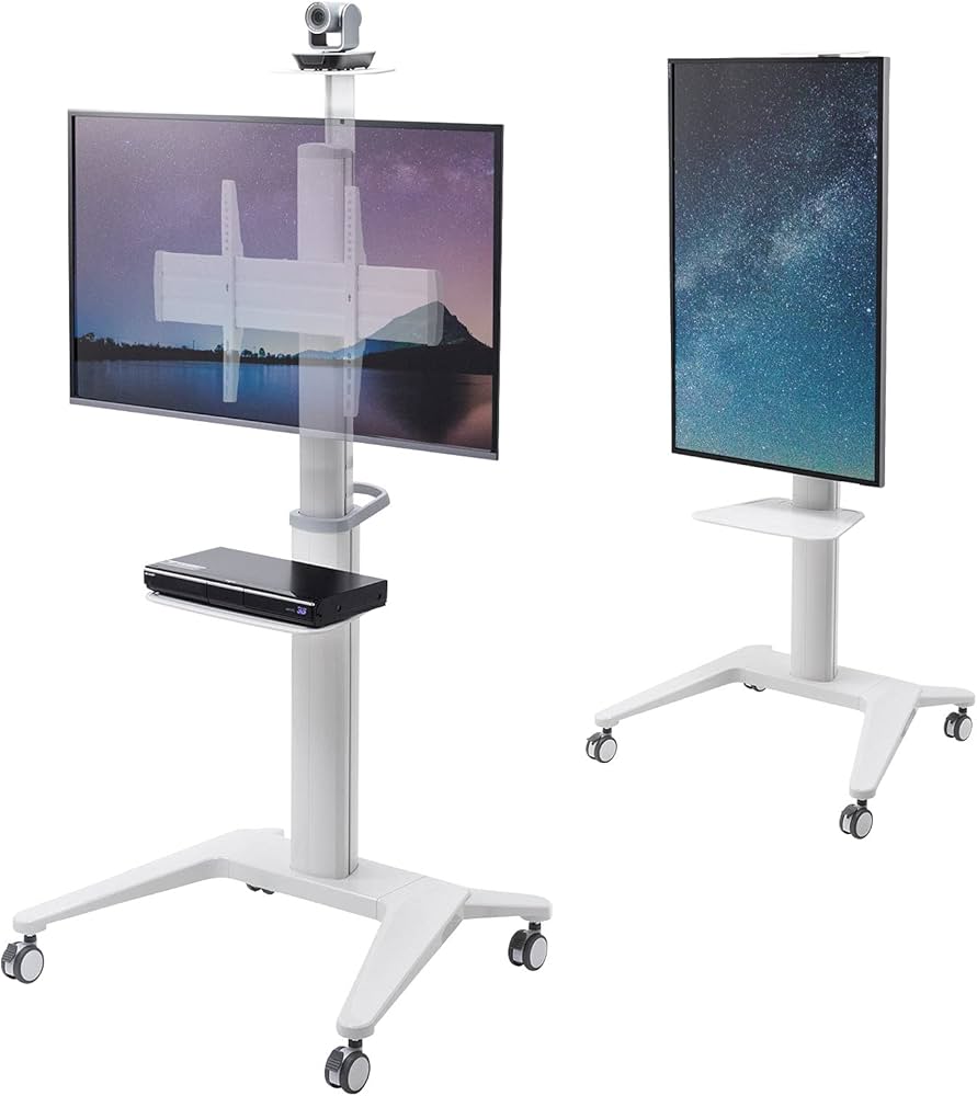 Amazon.co.jp: イーサプライ テレビスタンド 32～65インチ目安 縦 横