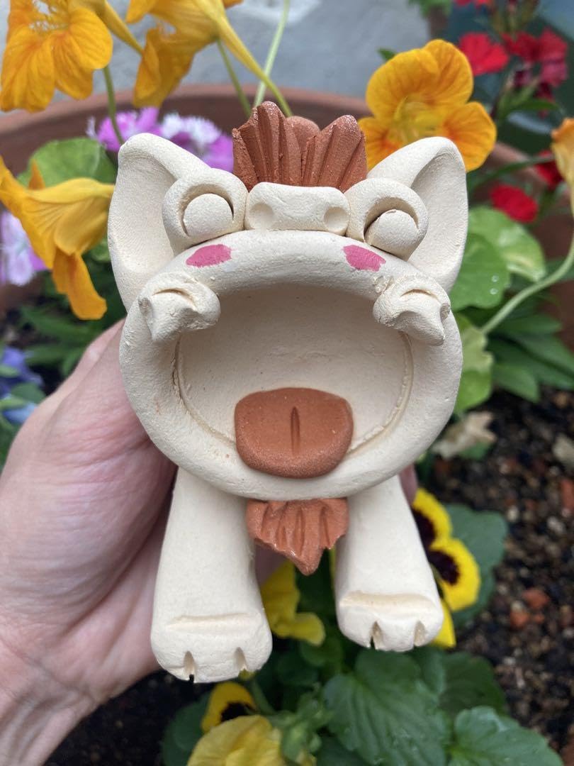 Amazon.co.jp: シーサー 御守り 魔除け 厄除け 笑顔 お土産 焼き物