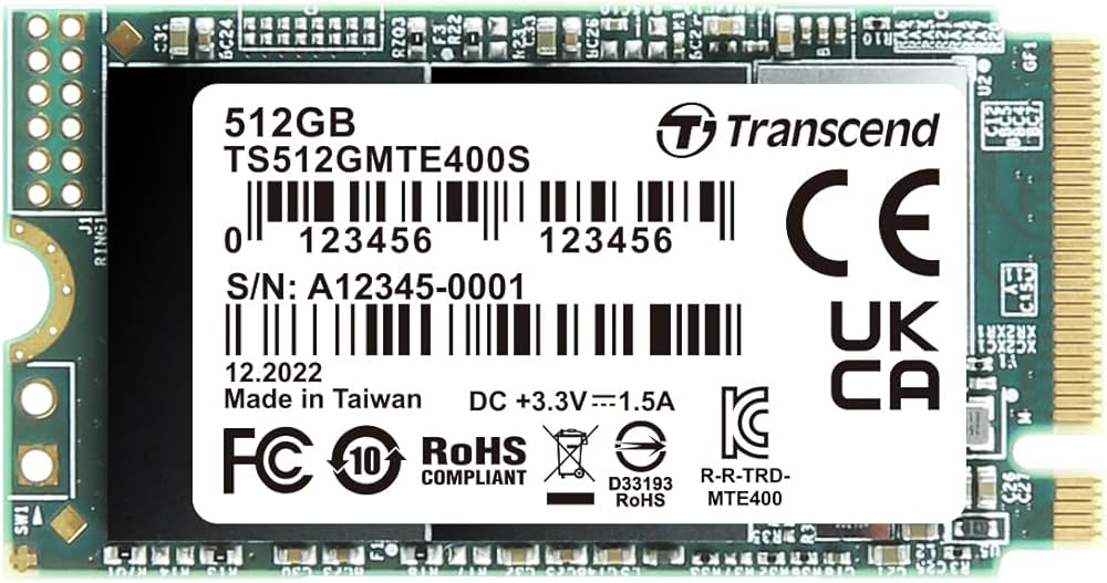 Amazon | トランセンドジャパン トランセンド 512GB PCIe SSD M.2(2242