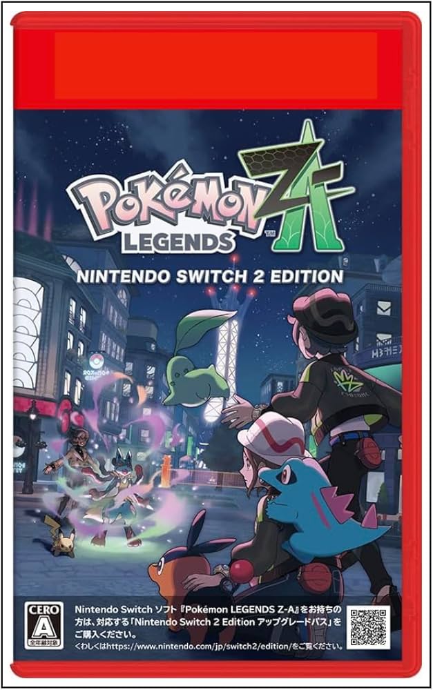 Amazon.co.jp: 【Switch2】ポケモンレジェンズza パッケージ版 : ゲーム