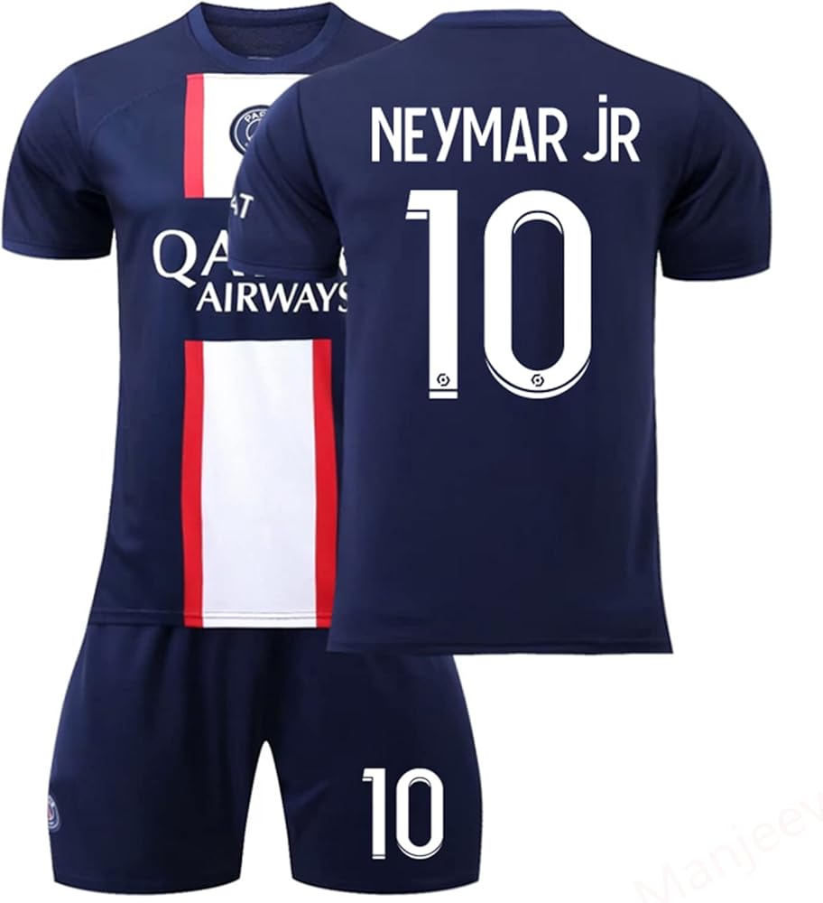 Amazon.co.jp: [Manjeev] ネイマール ユニフォーム 背番号10 サッカー