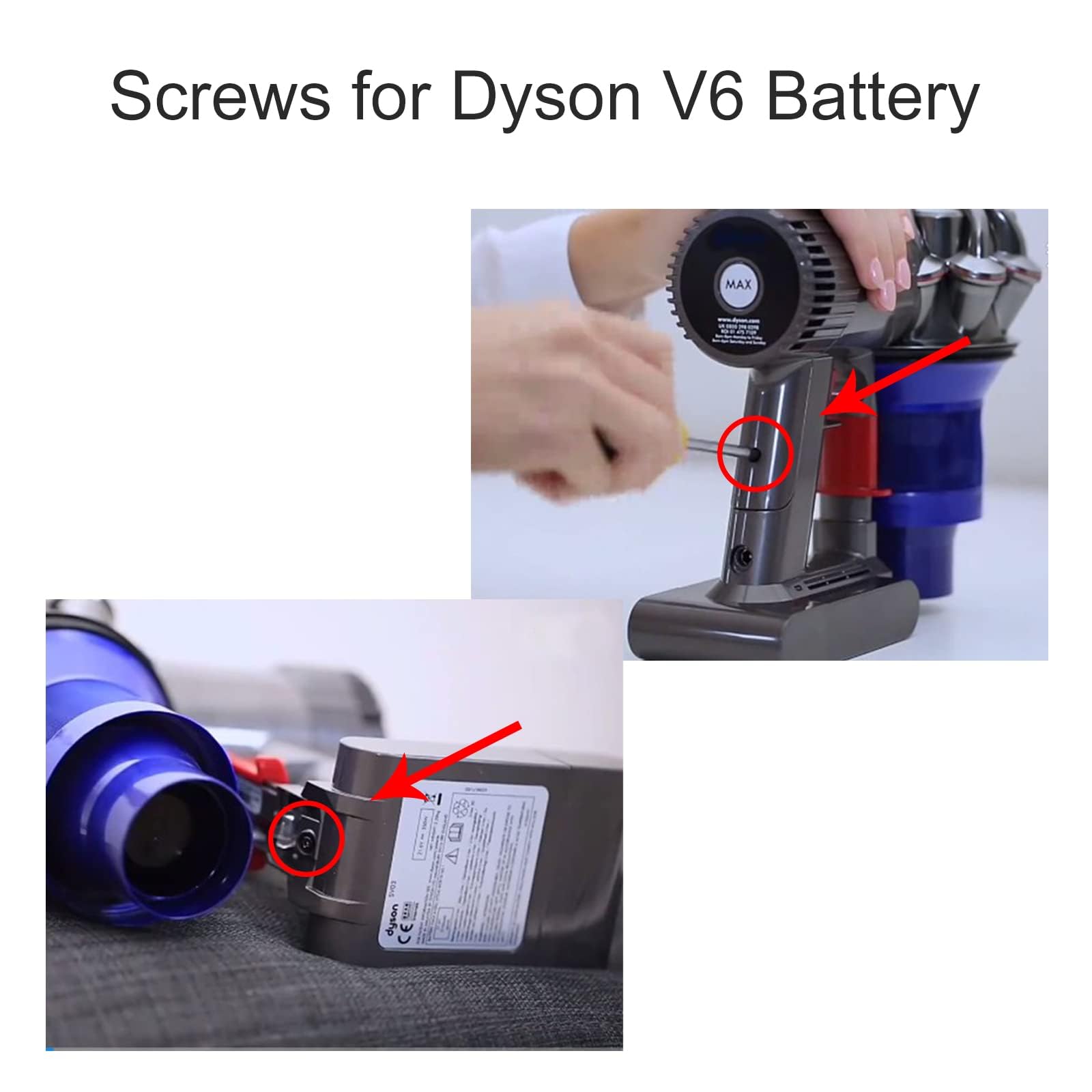 Amazon.co.jp: バッテリーネジ ダイソン V6 V7 V8 V10 V11掃除機対応