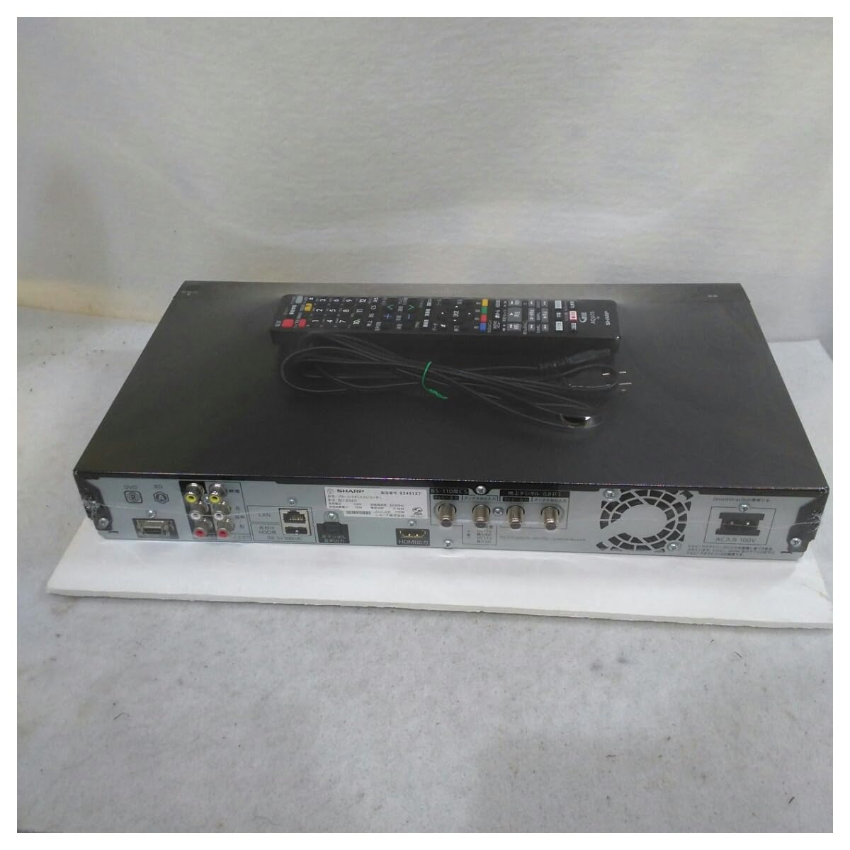 Amazon | シャープ 500GB 1チューナー ブルーレイレコーダー AQUOS BD