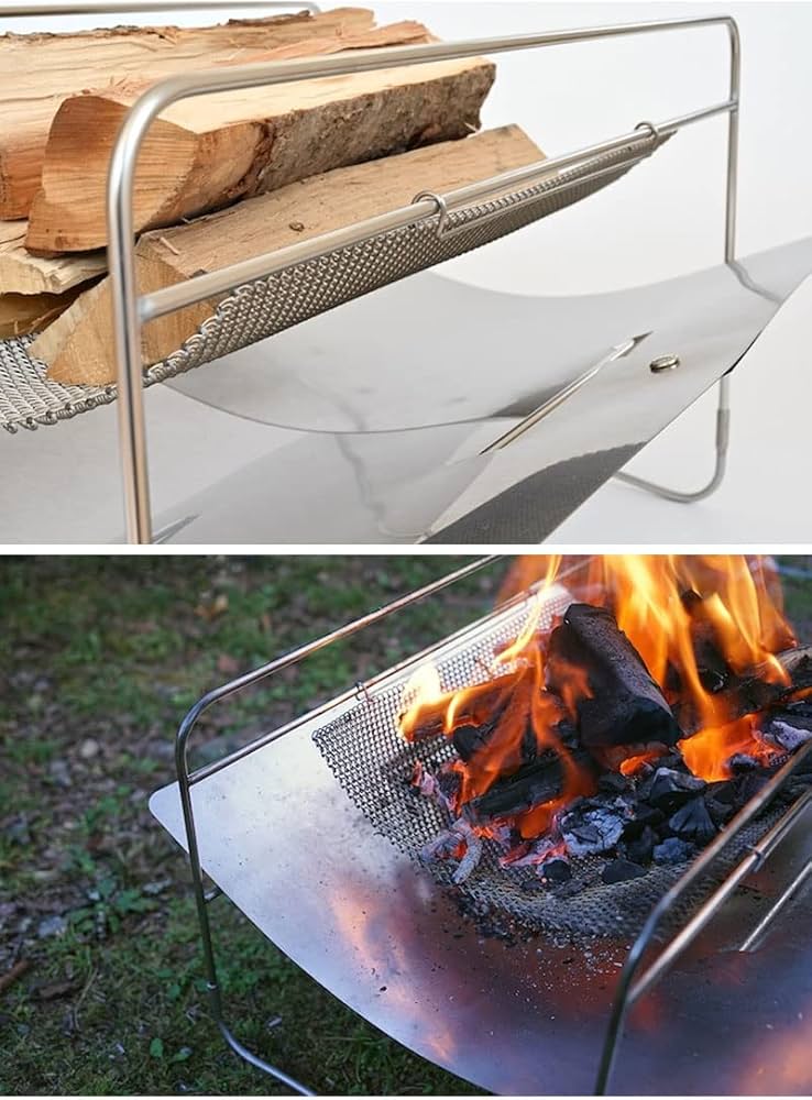 Amazon | we know enough ＜ (ウィーノーイナフ) 焚き火台 五徳セット