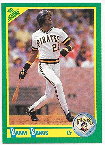 Amazon | Barry Bonds 1990スコアPittsburgh Piratesカード# 4 | SCORE