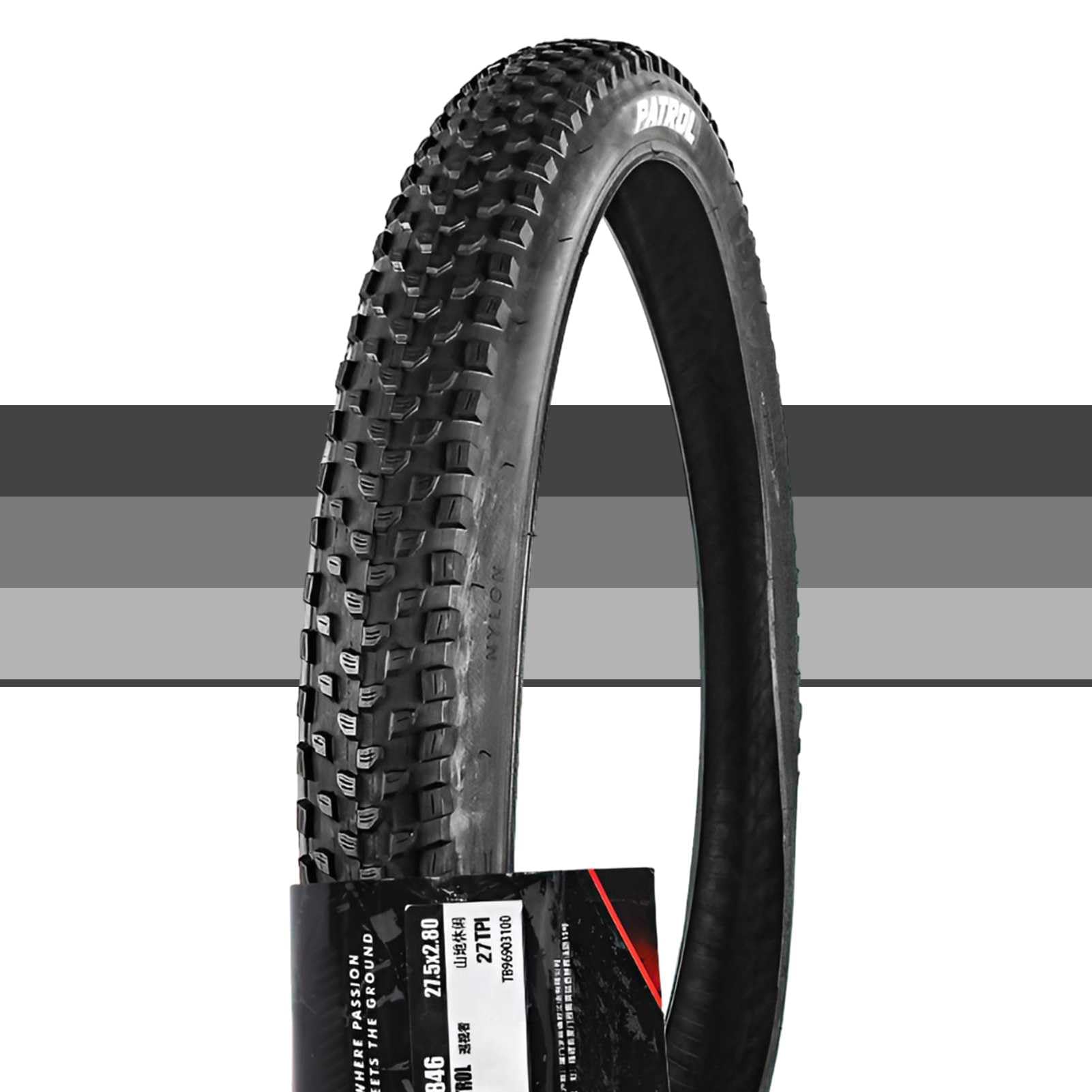Amazon | BIUYYY 27.5インチ MTB タイヤ 2.8cm ブロックタイヤ