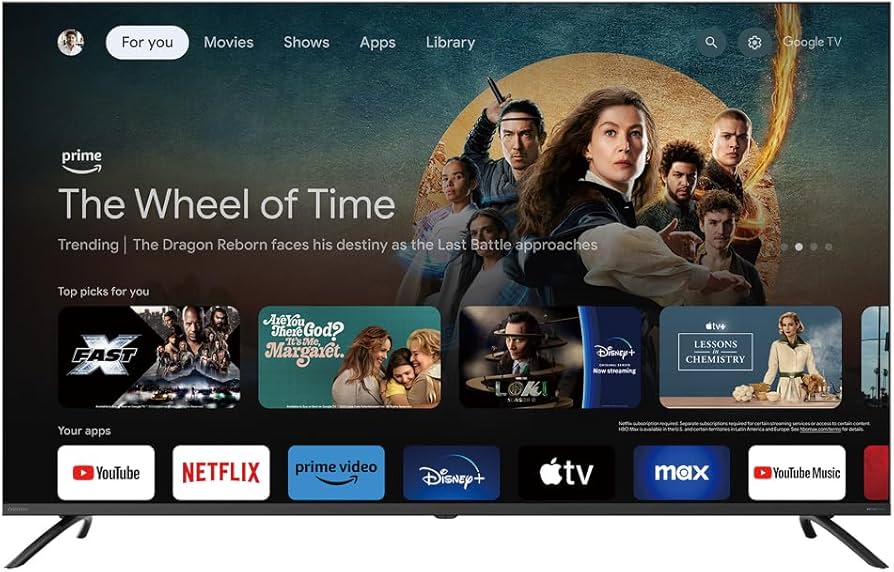 Amazon | オリオン スマートテレビ 55V型 4K 液晶 Google TV HDR10対応