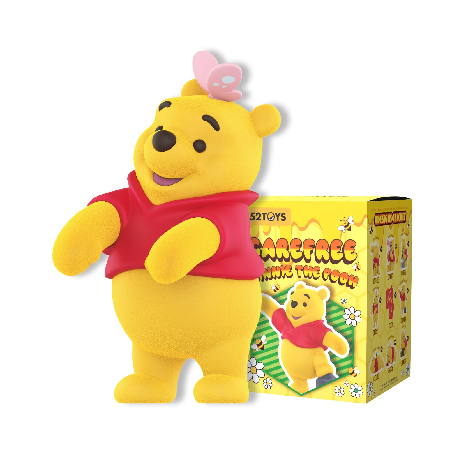 Amazon.co.jp: 52TOYS BLINDBOX Carefree Winnie the Poohシリーズ