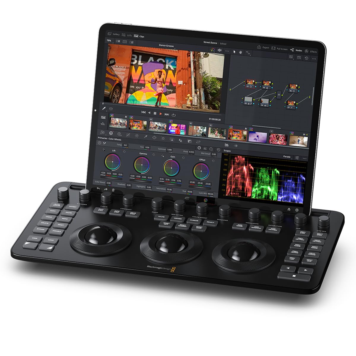 Amazon | BlackmagicDesign DaVinci Resolve Micro Color Panel (EN