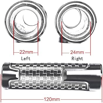 Amazon.co.jp: バイク用ハンドグリップ スズキ隼の場合 GSX1300R