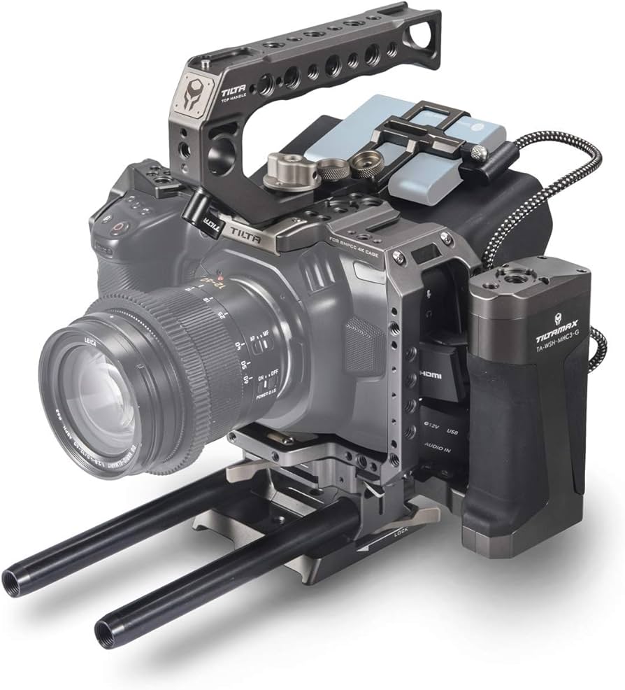 Amazon | （ティルタグレー）TILTA TA-T01-AG BMPCC 4Kテレカメラガッ