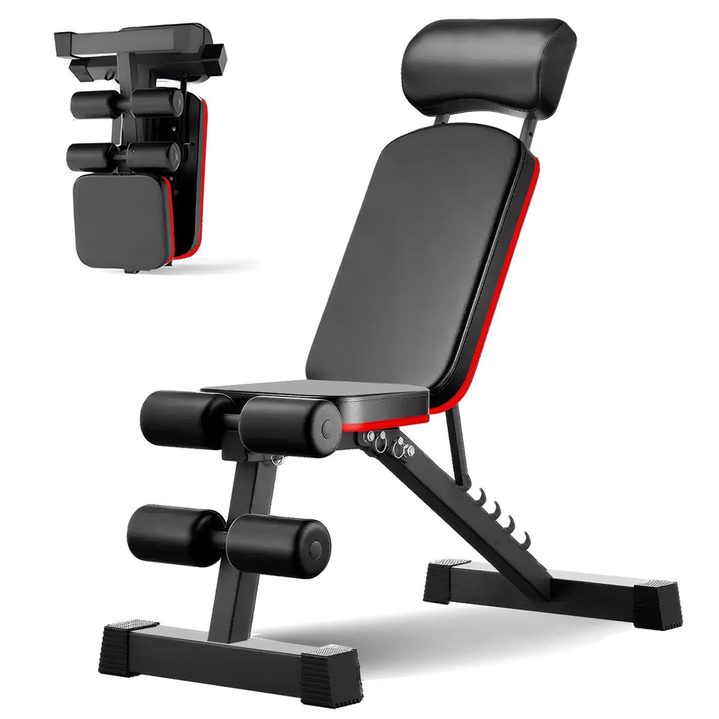 Amazon.co.jp: トレーニングベンチ 折りたたみ式 インクラインベンチ