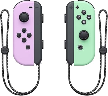 Amazon.com: Joy-Con (L)/(R) - Pastel Purple/Pastel Green (Japan