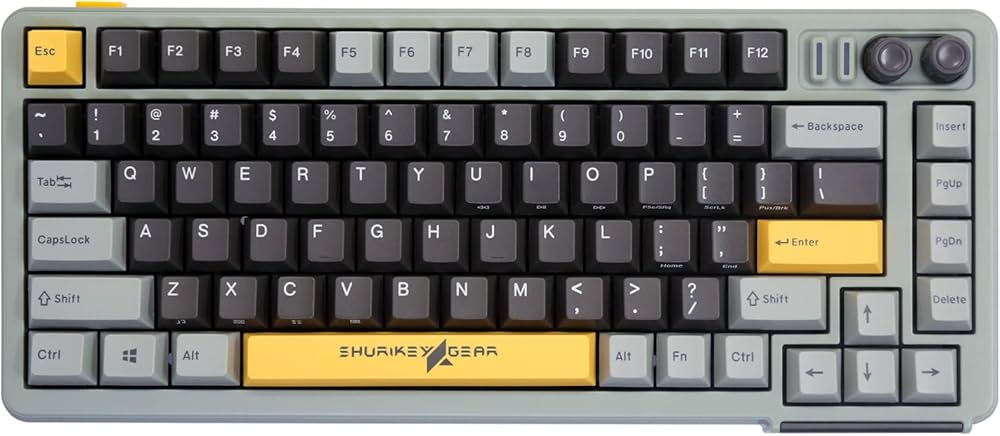 Amazon | Shurikey 75% メカニカルゲーミングキーボード Varmilo EC V2