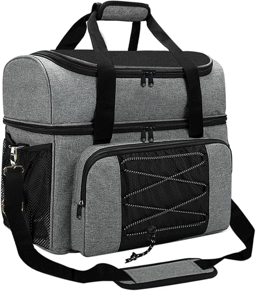 Amazon.co.jp: ボウリングバッグ2個用 ボーリングバック シューズ収納