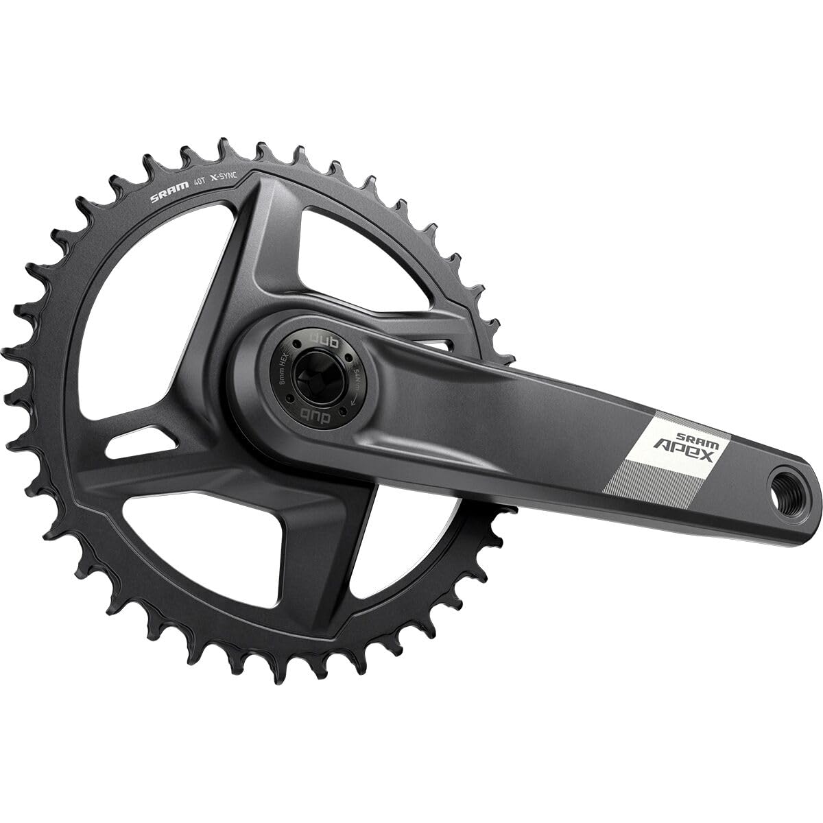 Amazon | SRAM Apex Dub クランクセット ブラック 160mm 40t