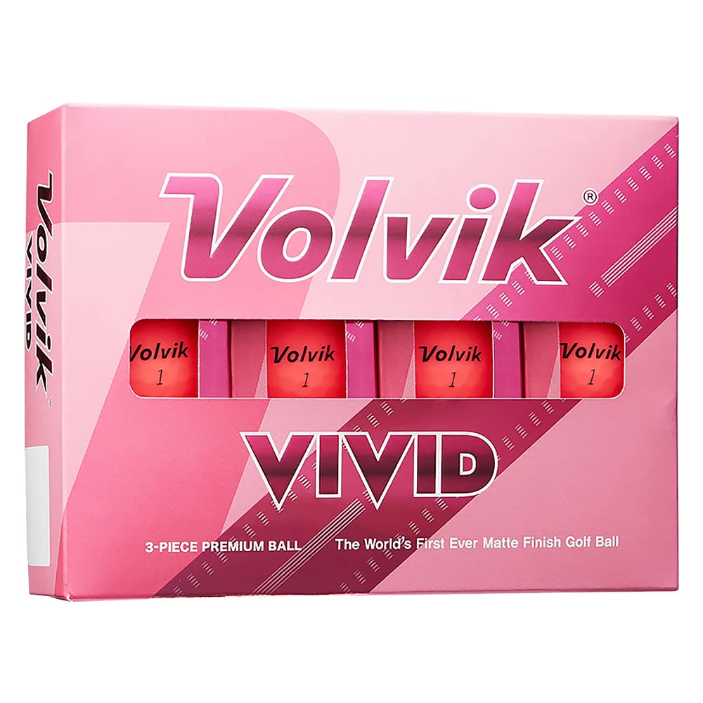 Amazon.co.jp: Volvik ボルビック ゴルフ ボール レディース VIVID