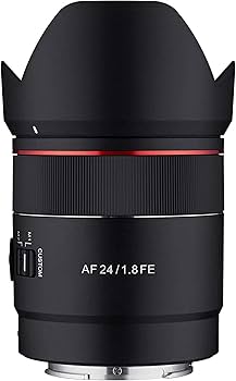 Amazon.co.jp: Samyang 24mm F1.8 AFフルフレームレンズ Sony E用