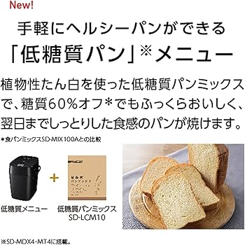 Amazon.com: Panasonic SD-MT4-W [Home Bakery 1 loaf type white