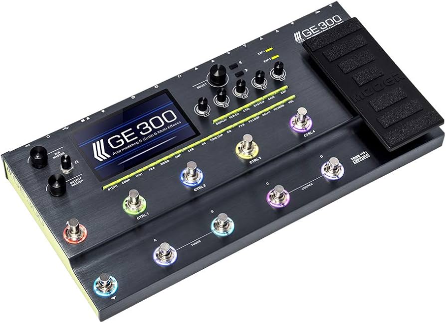 Amazon.com: MOOER GE300 Amp Modelling, Multi Effects, Guitar Synth
