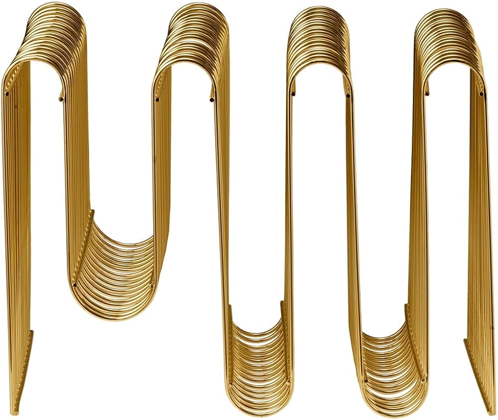 Amazon.co.jp: AYTM マガジンラック CURVA ブラス 正規品 北欧雑貨