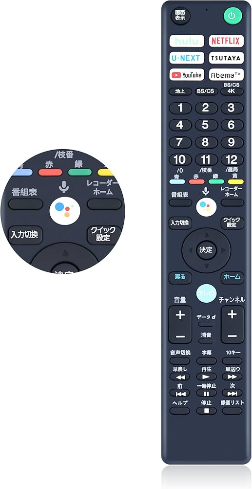 Amazon | テレビリモコン RMF-TX421J ソニー互換リモコン ブラビア