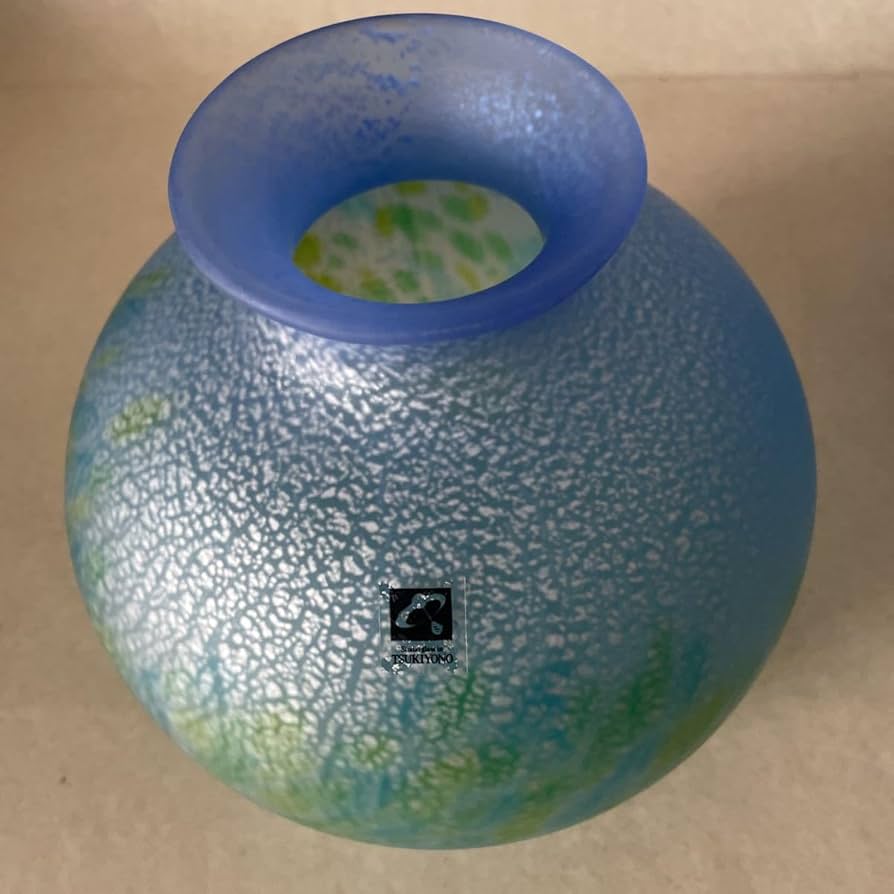 Amazon.co.jp: ！□月夜野工房 TSUKIYONO ガラス 花瓶 フラワーベース